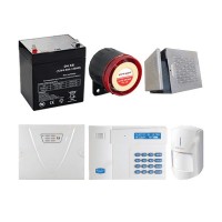 پکیج دزدگیر کلاسیک با 4 چشمی ساده و تلفن کننده سیم کارتی